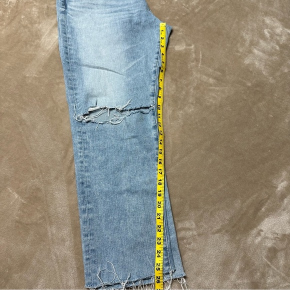 AG Adriano Goldschmied The Nolan Ankle Raw Hem Jeans Size 32 - Picture 8 of 8